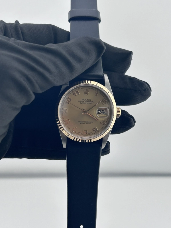 Rolex Datejust 36 Champagne Arabic Dial on Jubilee Ref. 16233
