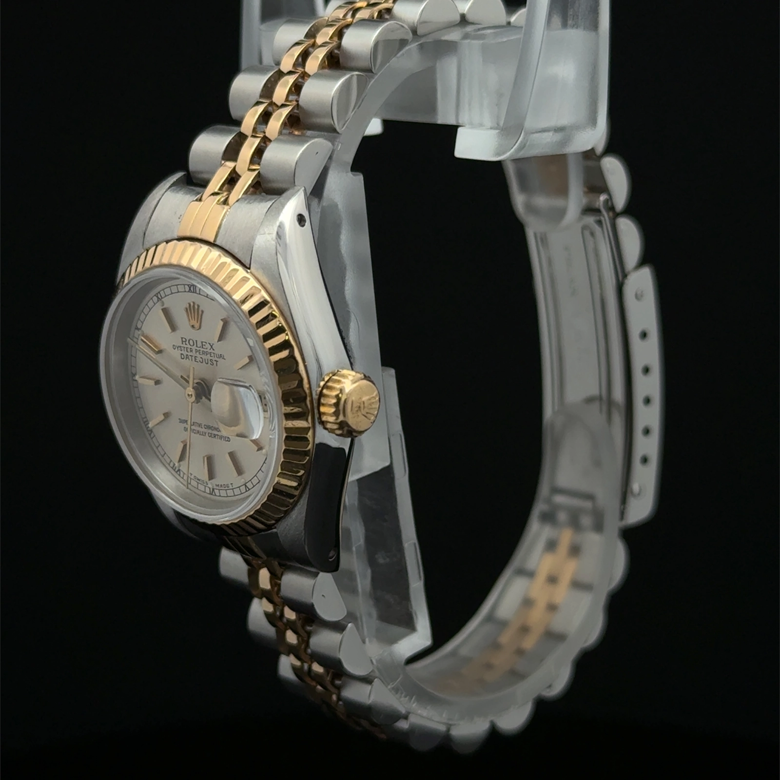 1991 Rolex Datejust Lady Silver Dial Jubilee Bracelet 69173 Stainless Steel & Yellow Gold — image 15