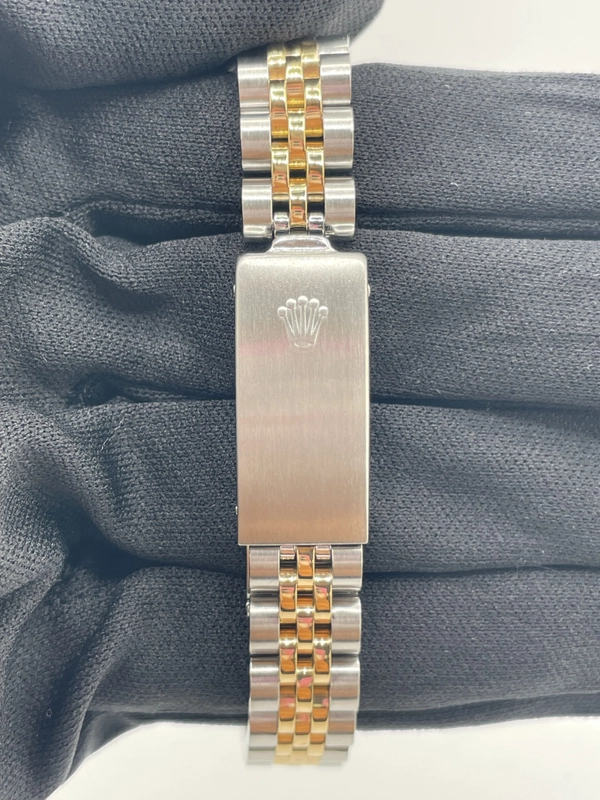 Rolex Datejust White Roman Dial on D Link Jubilee Ref. 69173 view 4