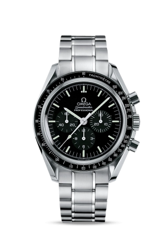 Omega Speedmaster Professional Moonwatch Black Dial on Stainless Steel Ref. 3570.5