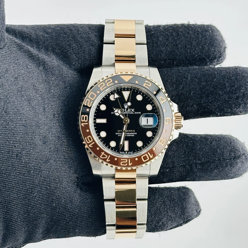 Rolex GMT-Master II "Root Beer" Black Dial on Oyster Bracelet Ref. 126711CHNR Card 2024 view 2