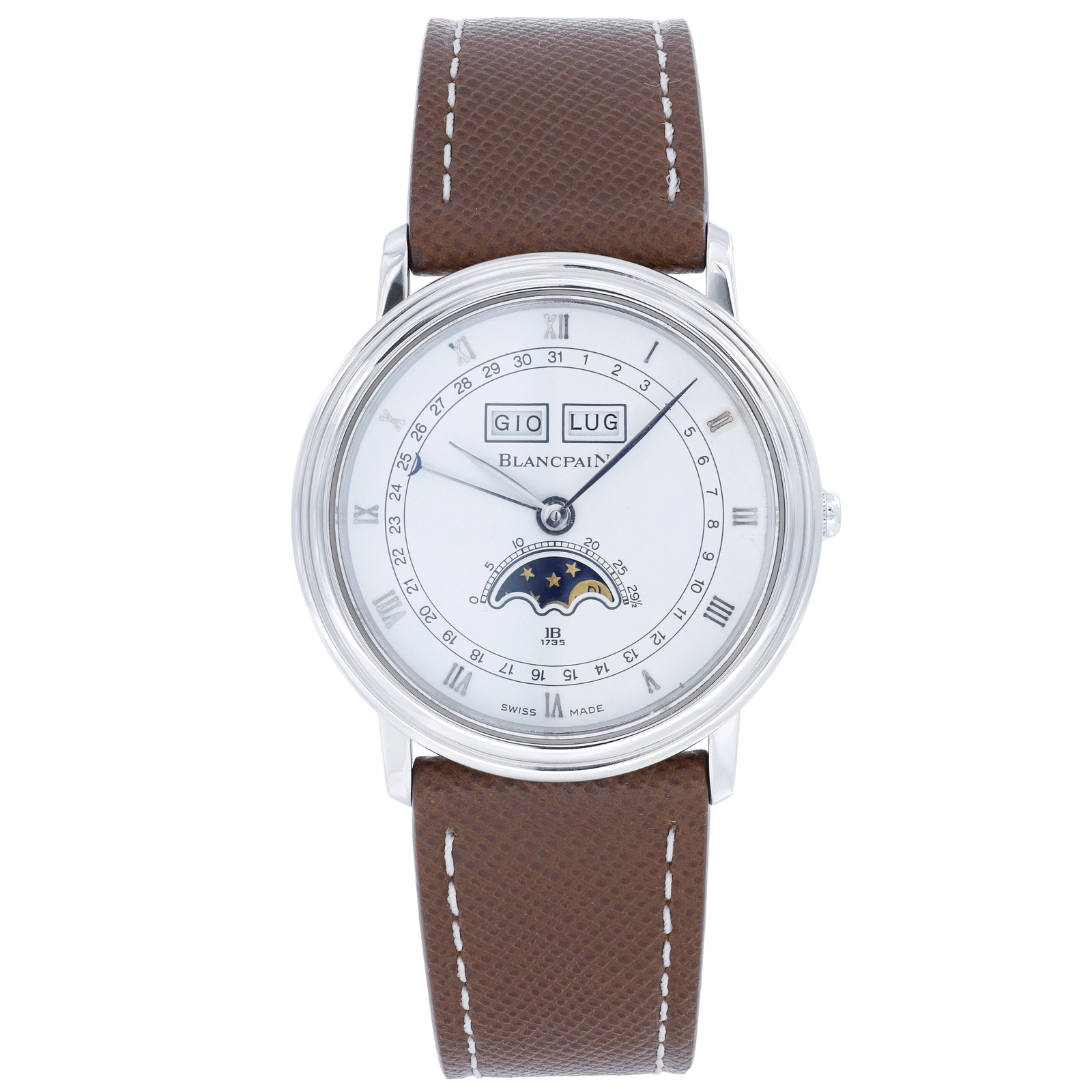 Blancpain Villeret Triple Date Calendar Steel Manual Winding 34mm — image 2