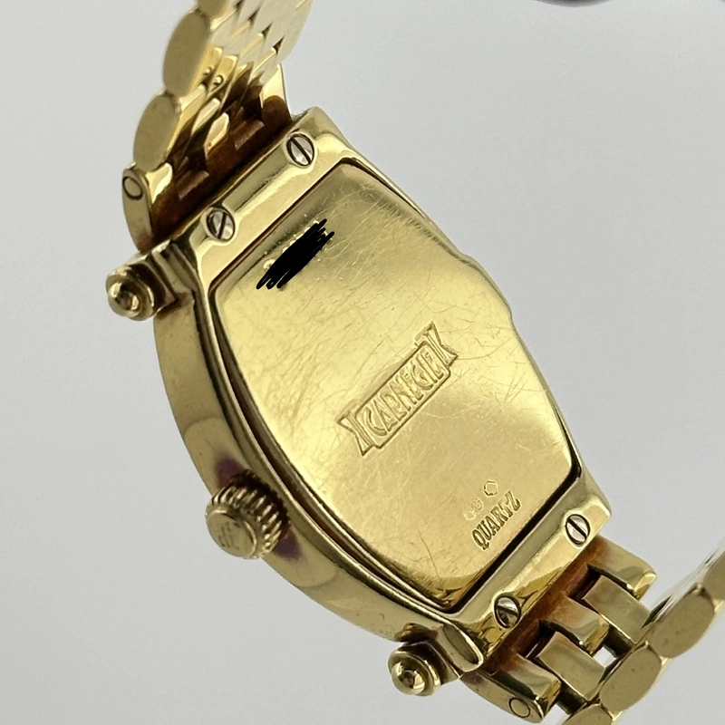 Audemars Piguet Carnegie White Dial on Gold Bracelet view 6