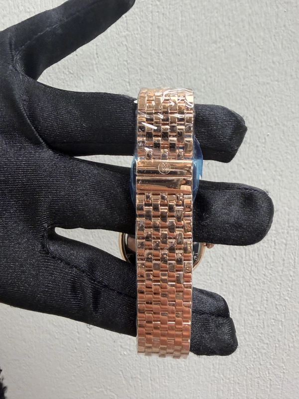 Michele Brown Dial Set With Diamonds Dial Ref. MWW21B000113 Card Open Date view 3