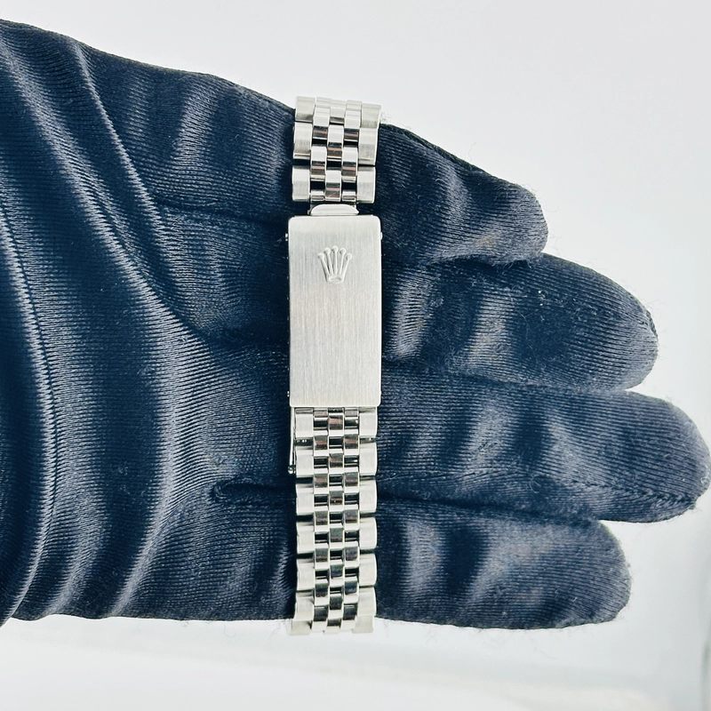 Rolex Datejust Am Pink Mop Diamond Dial on D Link Jubilee Bracelet Ref. 68240 1999 view 3