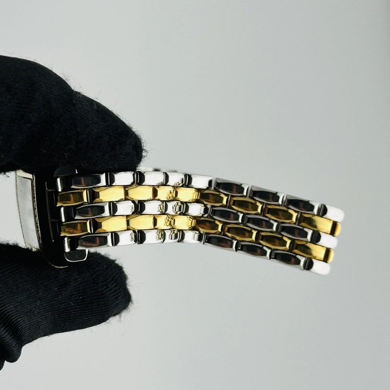 Jaeger Le Coultre Reverso Florale Silver Arabic Dial on 2 Tone Ref. 265.5.08/Q2655120 view 6