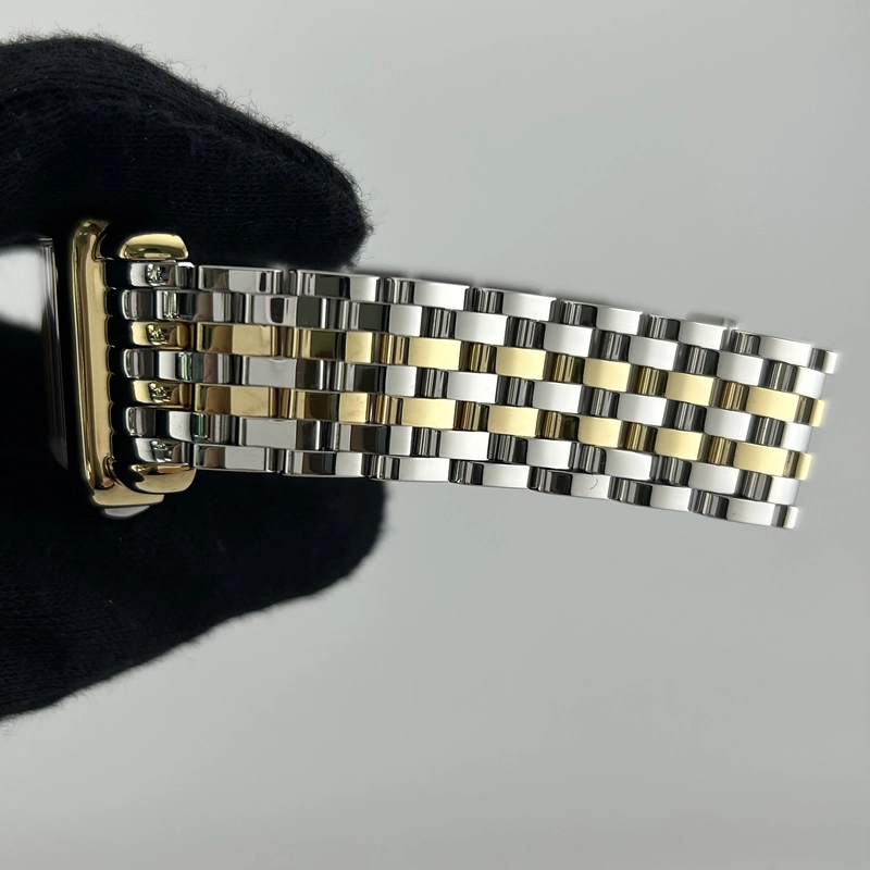 Michele Deco Madison Silver Set With Diamonds Dial Ref. MWW06G000013 Card Open Date view 5