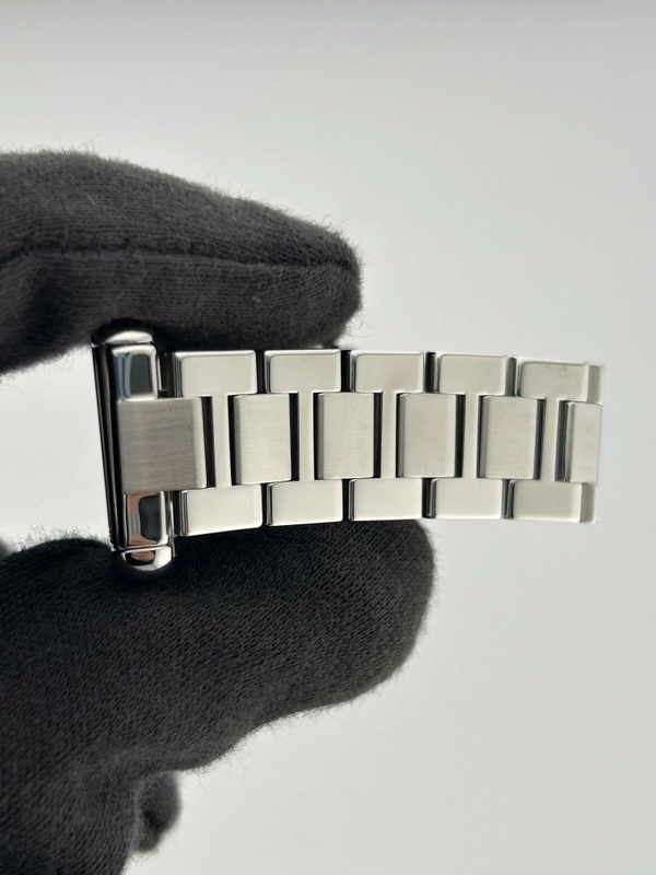 Cartier Tank Solo Silver Roman Dial on Stainless Steel Ref. W5200013 Card 2020 view 5