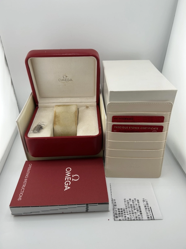 Omega Speedmaster Co-Axial Chronograph Cappuccino Dial on Leather Strap Ref. 324.28.38.50.02.002 Complete 2018 view 8