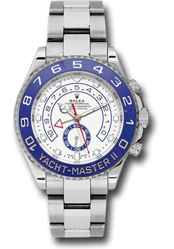 Rolex Yacht-Master II Matt White Dial on Oyster Ref. 116680 Card 2015