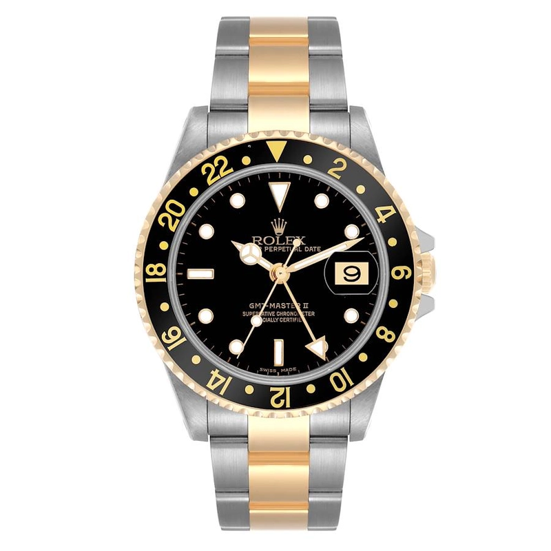 Rolex GMT Master II Black Dial on Oyster Ref. 16713 1999