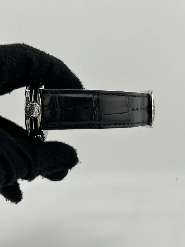 Arnold & Son Time Pyramid Skeleton Dial on Black Leather Strap Ref. 1TPAS.S01A.C124S Complete view 5