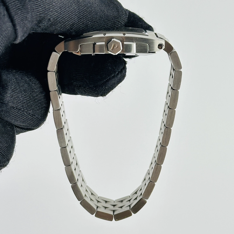 Piaget Upstream Silver Arabic Dial on Stainless Steel Bracelet Ref. 27050 / P10023 view 8