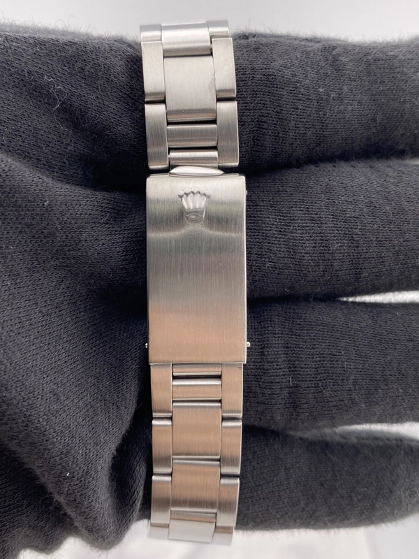 Rolex Oyster Perpetual Date Silver Stick Dial on Oyster Ref. 15000 1986 view 4