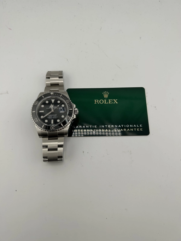 Rolex Submariner Black Dial on Oyster Bracelet Ref. 126610LN Card 2021 view 7