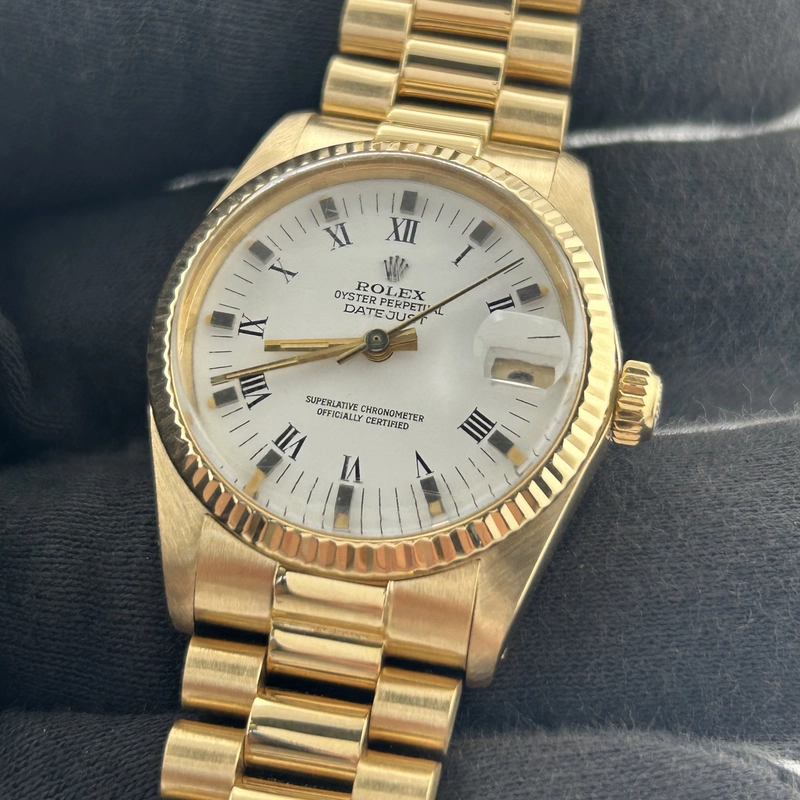 Rolex Datejust Stick Dial on Oyster Ref. 6827 1984 view 2