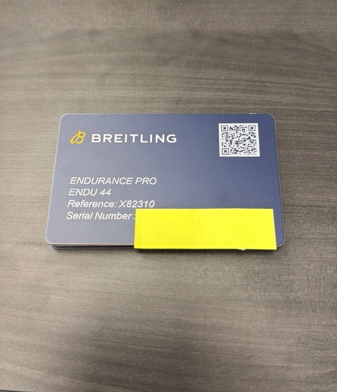 Breitling Endurance Pro Red Dial on Rubber Strap Ref. X823109A1K1S1 Card 2026 view 6