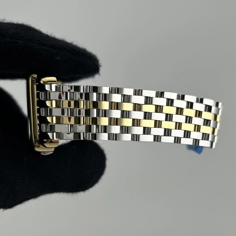 Michele Deco Madison Silver Set With Diamonds Dial Ref. MWW06G000013 Card Open Date view 5