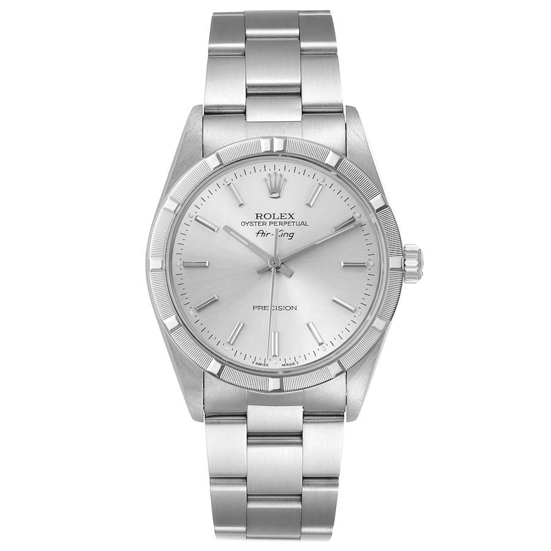 Rolex Air-King Silver Dial on Oyster Ref. 14010 1991
