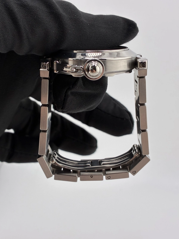 Cartier Pasha C White Dial on Ss Ref. 2324 Papers 2008 view 6