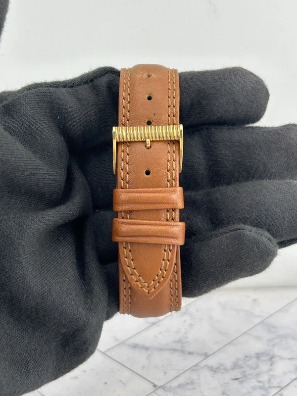 Longines Lindbergh Hour Angle Ivory Dial on Og Leather Band Ref. 674.5232 view 4