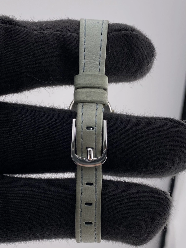 Rolex Chameleon Silver Stick Dial on Leather Ref. 2025/9 view 4