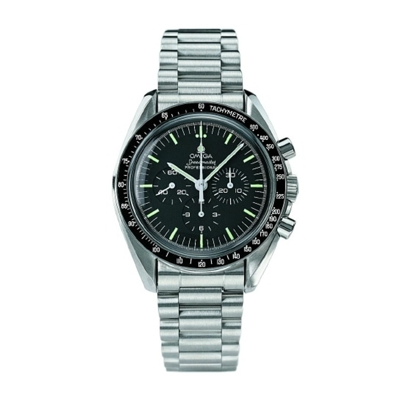 Omega Speedmaster Moonwatch Black Dial on Steel Ref. 3590.50.00