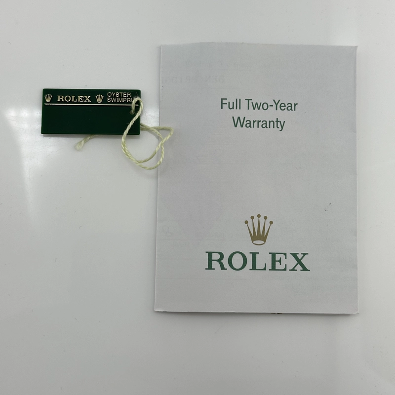 Rolex Datejust Turnograph Black Stick Dial on Oyster Bracelet Ref. 116264 Papers 2005 view 2