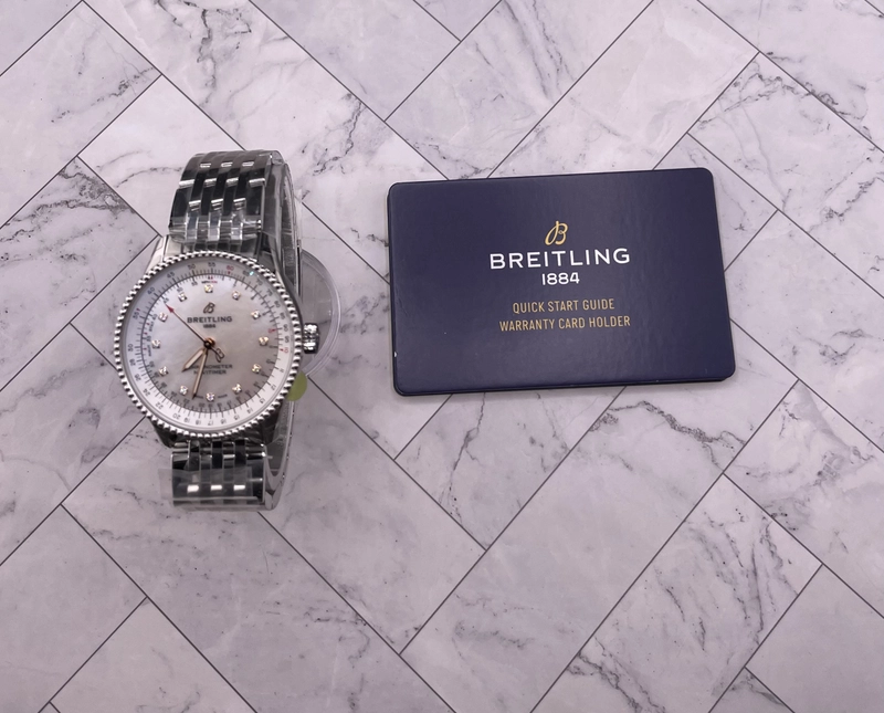 Breitling Navitimer Automatic Mop Dial on Bracelet Ref. A17395211A1A1 Card 2026 view 7