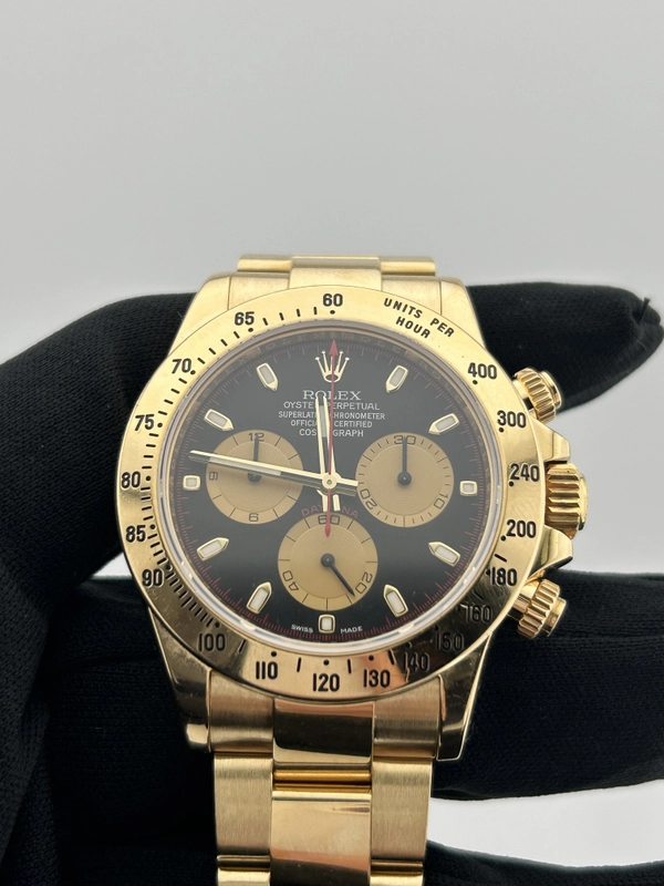 Rolex Cosmograph Daytona Black Paul Newman Dial on Oyster Bracelet Ref. 116528 Card 2017 view 3