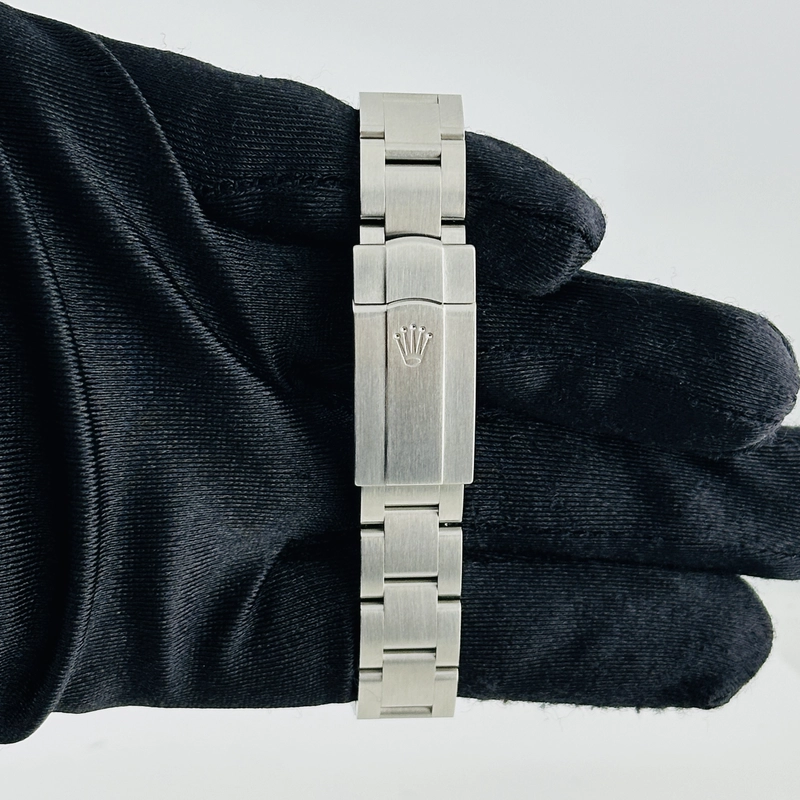 Rolex Oyster Perpetual Turquoise Blue Index Dial on Oyster Bracelet Ref. 277200 Complete 2026 view 4