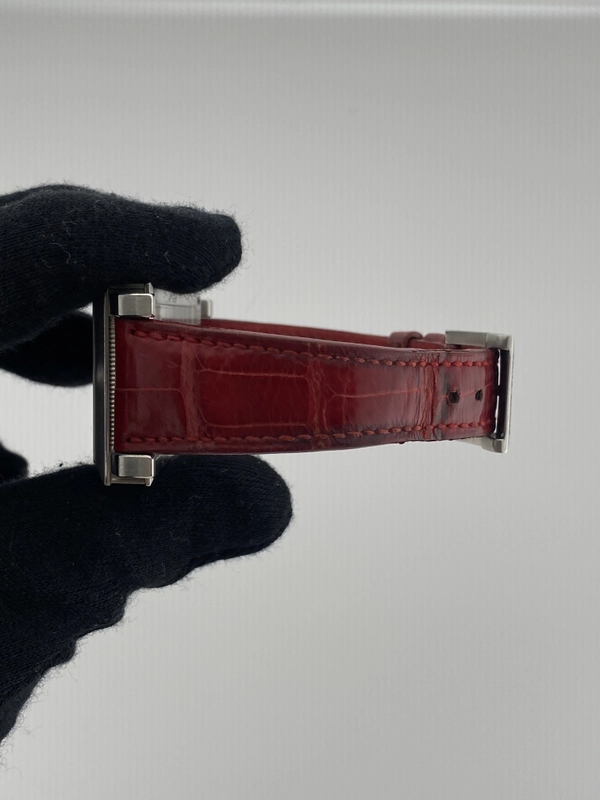Pierre Kunz Cupidon Red Heart Dial on Leather Ref. PKM102STR Complete 2007 view 5