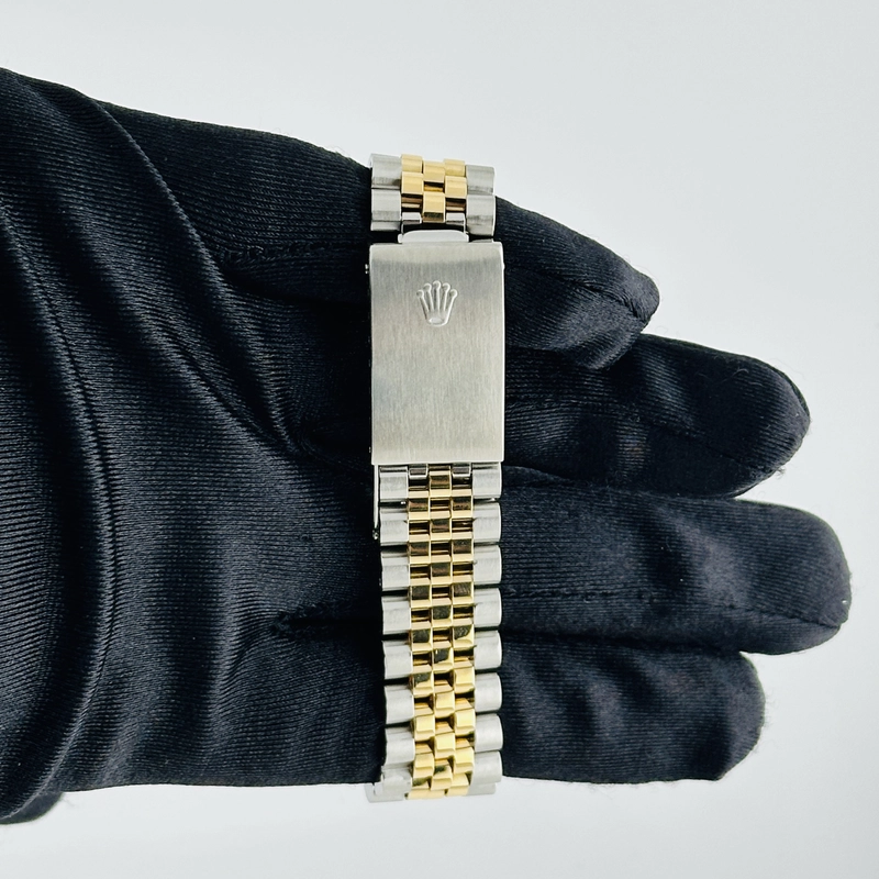 Rolex Datejust Anniversary Factory Diamond Dial Dial on D Link Jubilee Ref. 16233 Papers 2002 view 4