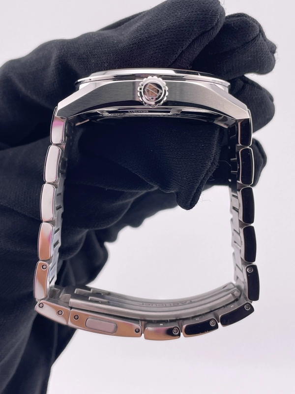 Tag Heuer Carrera Calibre 7 Pink Dial on Stainless Steel Ref. WBN2313.BA0001 Complete 2023 view 7