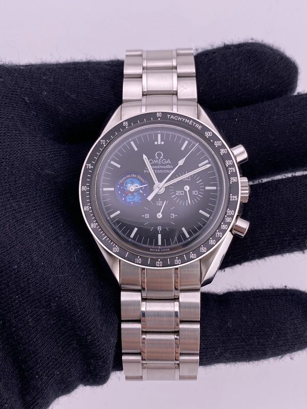 Omega Speedmaster Moonwatch "Snoopy" Black Snoopy Dial on Bracelet Ref. 3578.51.00 view 2