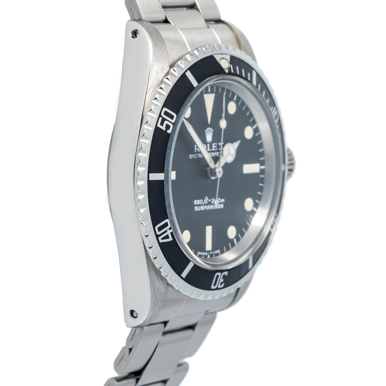 Rolex Submariner 5513 Oyster Stainless Steel Black Index 40mm — image 4