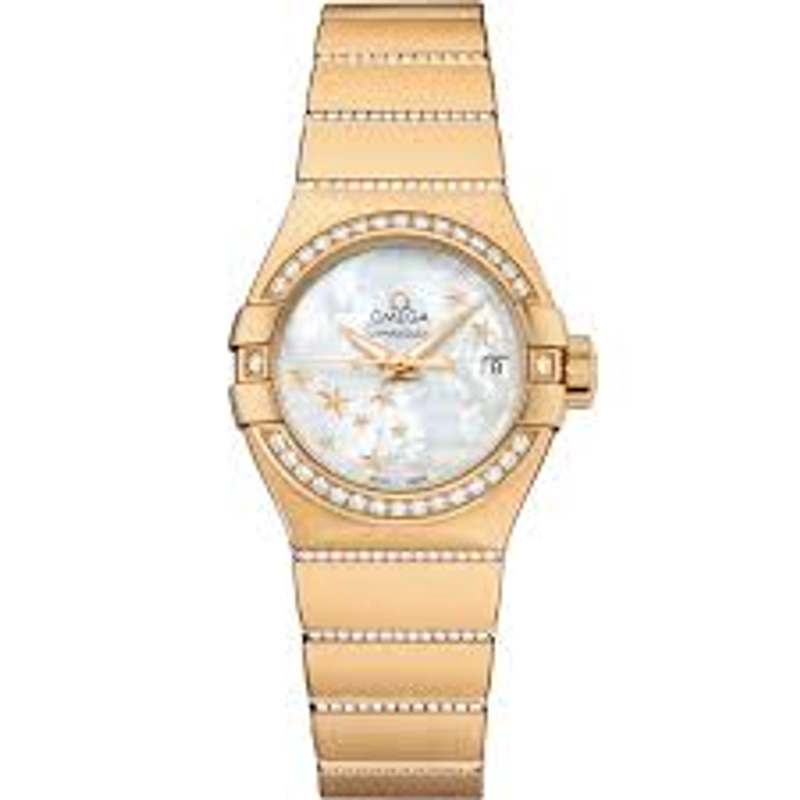 Omega Constellation Mop Dial Ref. 123.55.27.20.05.002 Card Open Date