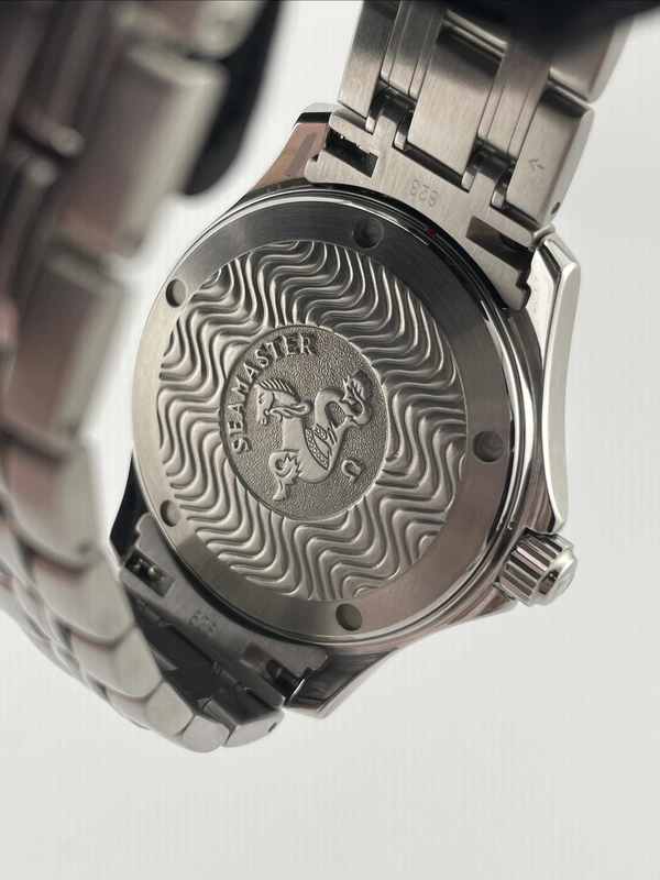 Omega Seamaster Silver Stick Dial on Stainless Steel Bracelet Ref. 2511.31.00 Card 1997 view 4