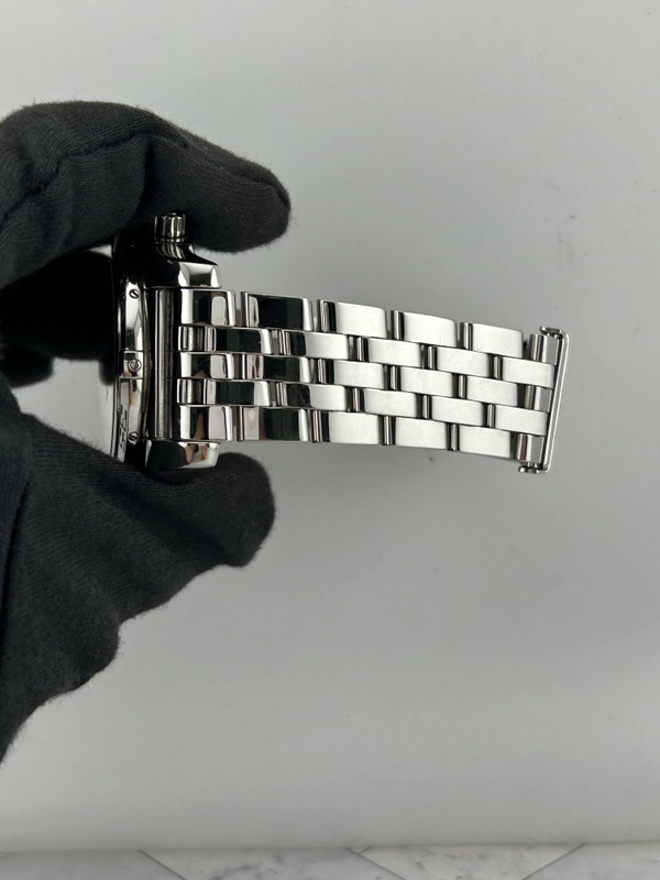 Breitling Chronomat Black Dial on Stainless Steel Bracelet Ref. A011B56PA Papers 2012 view 5