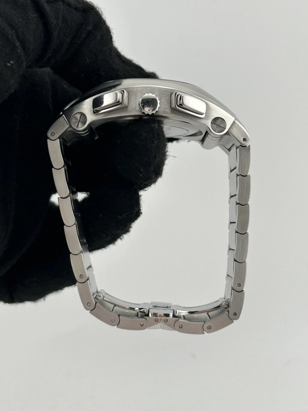 Bvlgari Ergon Black Dial on Stainless Steel Bracelet Ref. EG40S view 6