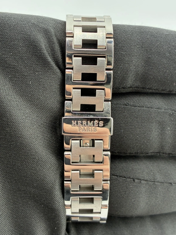 Hermes Clipper Diver Blue Dial on Stainless Steel Bracelet Ref. CL5.210 view 4