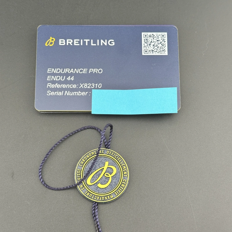 Breitling Endurance Pro Black Dial on Rubber Strap Ref. X82310281B1S2 Card 2026 view 7