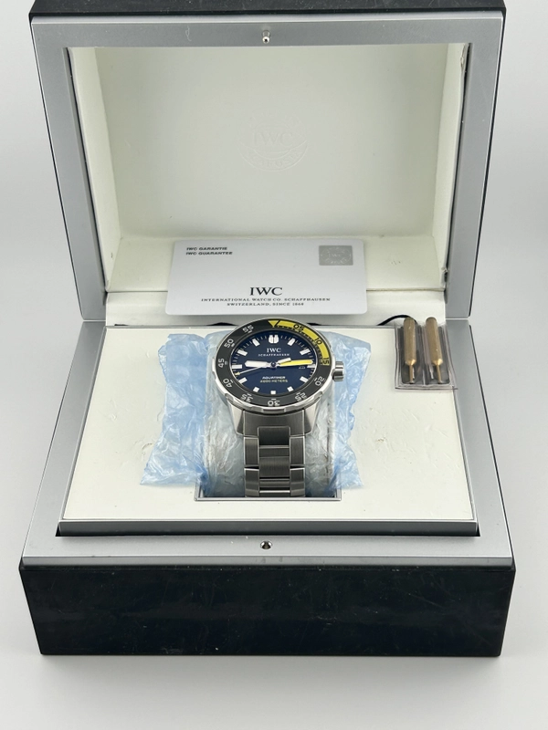 Iwc Aquatimer Black Dial Ref. IW356808 Complete 2013 view 7