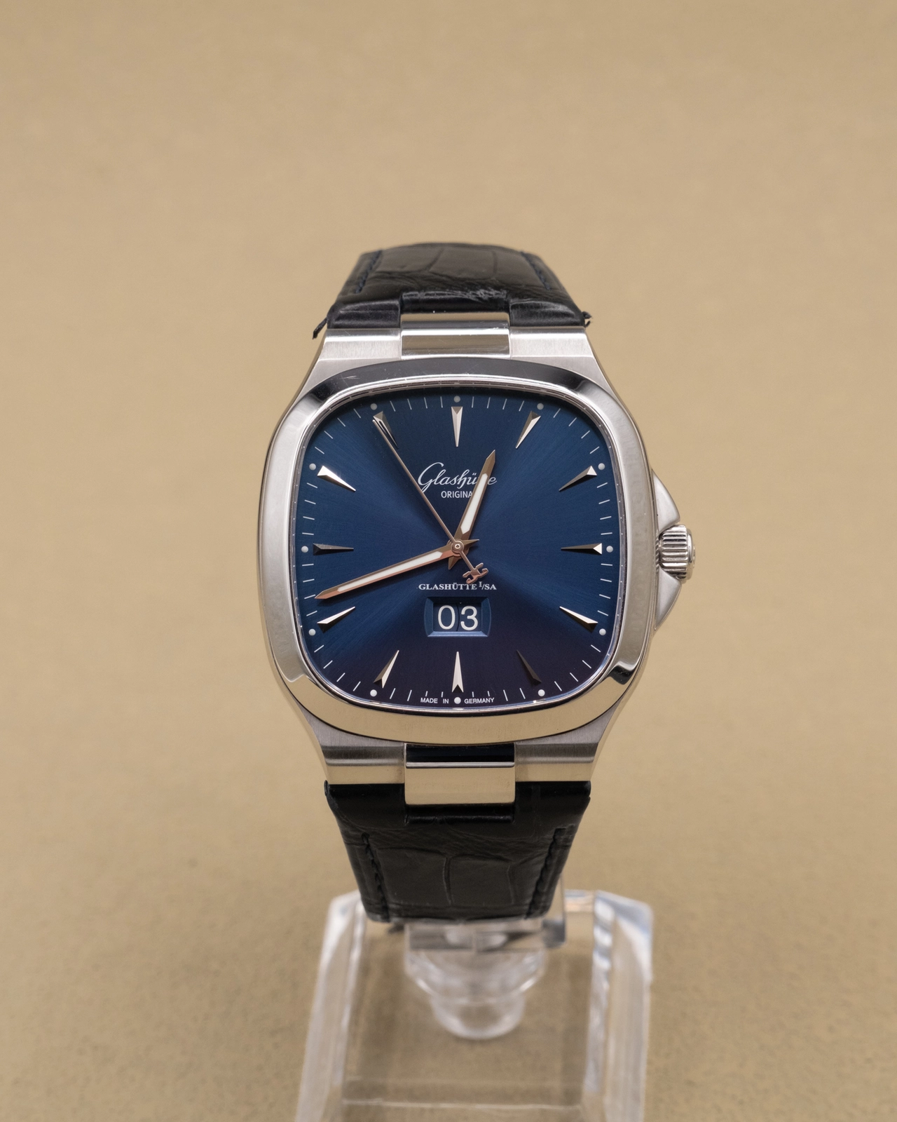 2019 Glashutte Original Blue Dial Complete 23947131204