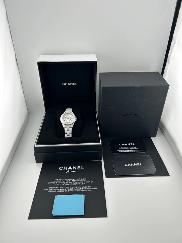 Chanel Chanel J12 White Dial on Ceramic And Steel Ref. H5699 Complete 2026 view 7