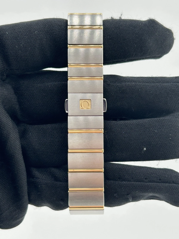 Omega Constellation Gold Dial on Yellow Gold And Stainless Steel Bracelet Ref. 123.20.27.60.08.001 view 4