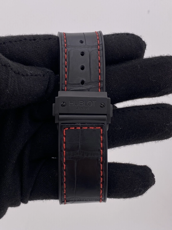 Hublot Big Bang Black Dial on Leather Strap Ref. 301.CI.1123.GR with Box view 4