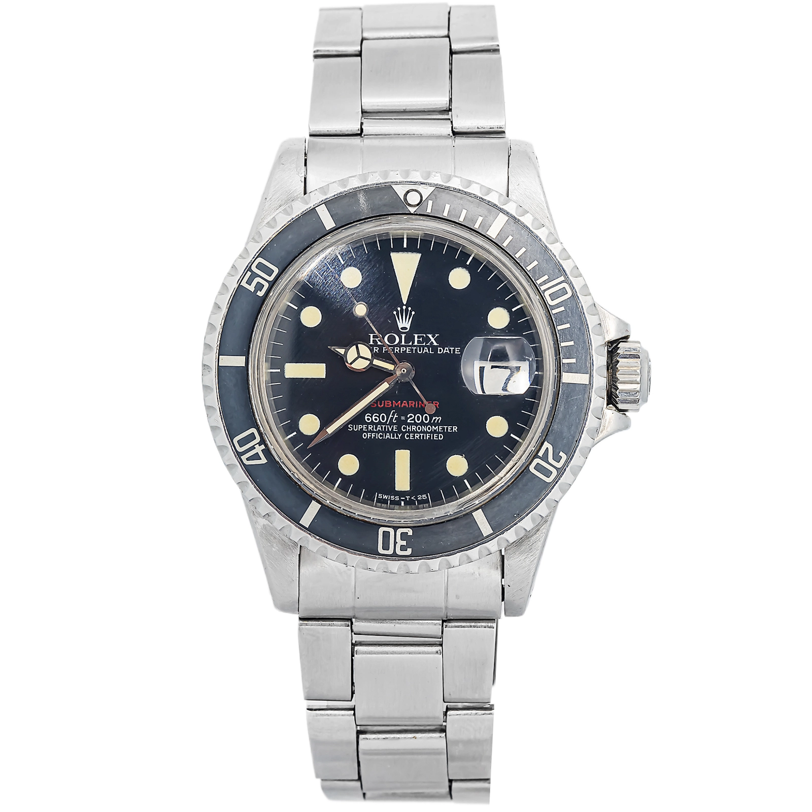 Rolex Submariner 1680 1976 Papers Oyster Stainless Steel Black Automatic 40mm — image 1