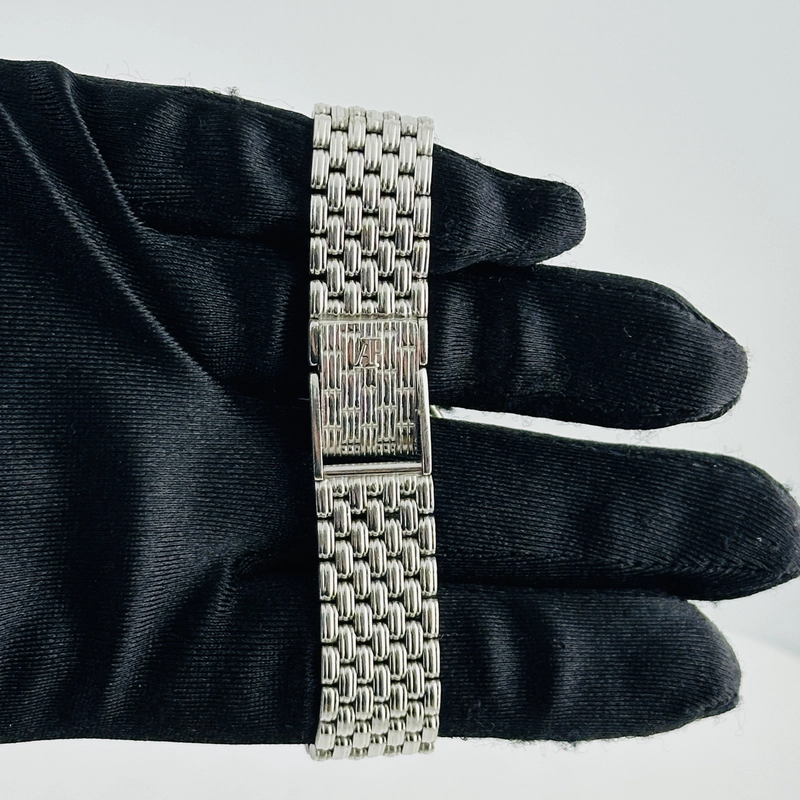 Audemars Piguet Audemars Piguet Silver / Diamond Dial on White Gold Mesh Bracelet Ref. N/A view 3