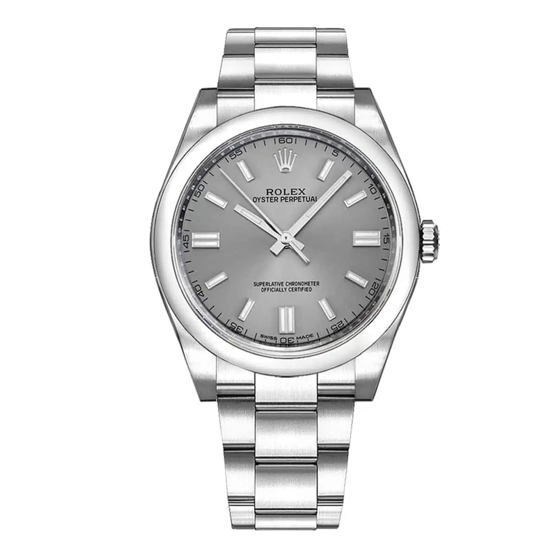 Rolex Oyster Perpetual Silver Dial on Oyster Ref. 116000 Card 2020